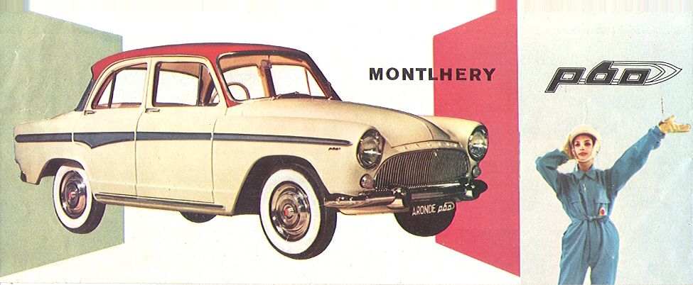 Simca Aronde P Brochure